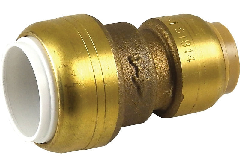 SharkBite UIP4016A Transition Pipe Coupling, 3/4 in, Brass, SCH 40, SCH 80, SCH 180 Schedule, 200 psi Pressure