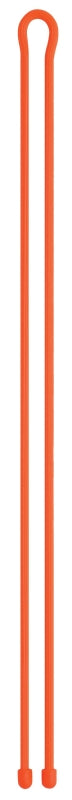 Gear Tie Mega GTM64-31-R3 Twist Tie, Rubber, Bright Orange