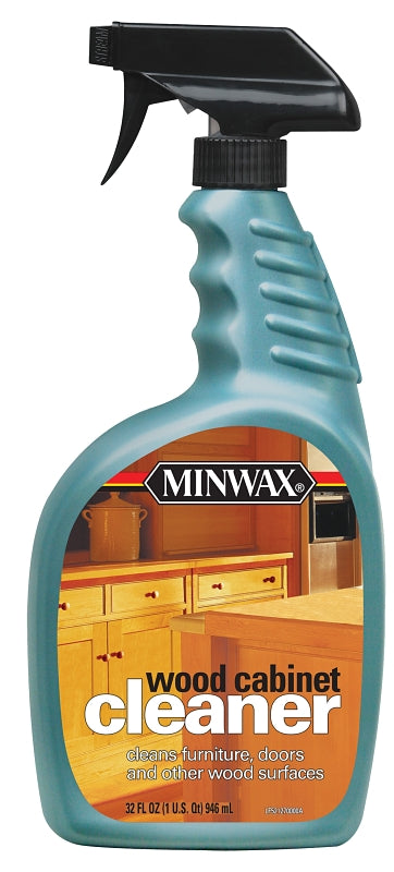 Minwax 521270004 Wood Cabinet Cleaner, 35 oz Bottle, Liquid