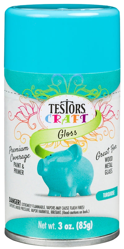 304358 PAINT SPRAY GLOSS TURQ