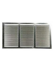 Imperial RG1415 Sidewall Grille, 17-1/4 in L, 5-1/4 in W, Aluminum