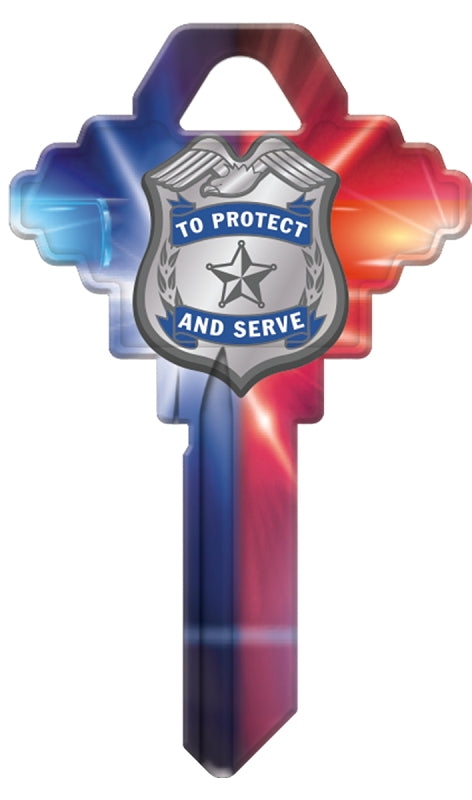 Hy-Ko 15005SC1-POL Key Blank, Brass, For: Schlage SC1 Keyways