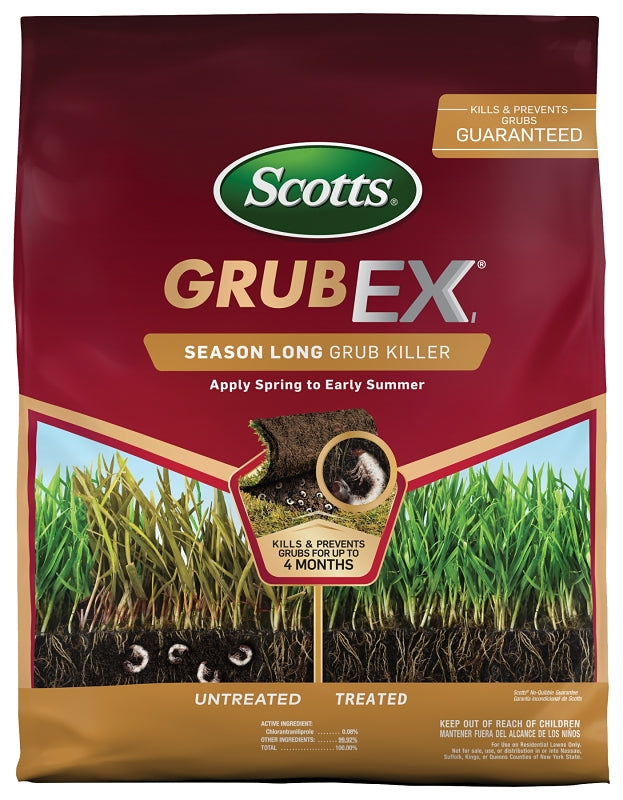 Scotts GrubEx 99610 Grub Killer, Granule, Outdoor, 30.25 lb Bag