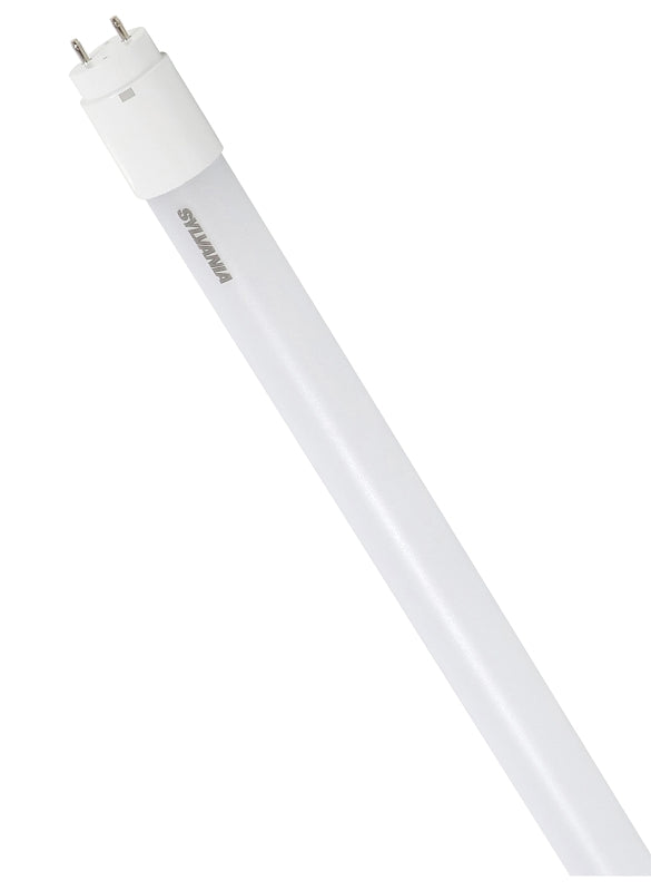 Sylvania 40532 LED Bulb, Linear, Type B Ballast Free, T8 Lamp, Frosted, 4100 K Color Temp