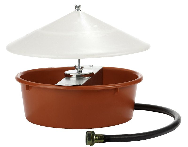 Little Giant 166386 Poultry Waterer, 5 qt Capacity, Polyethylene