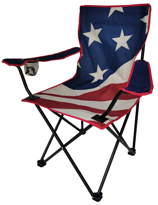 Seasonal Trends Folding Chair, American Flag
