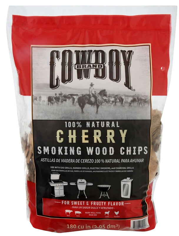 Cowboy 51412T Smoking Chip, 12 in L, Wood, 180 cu-in