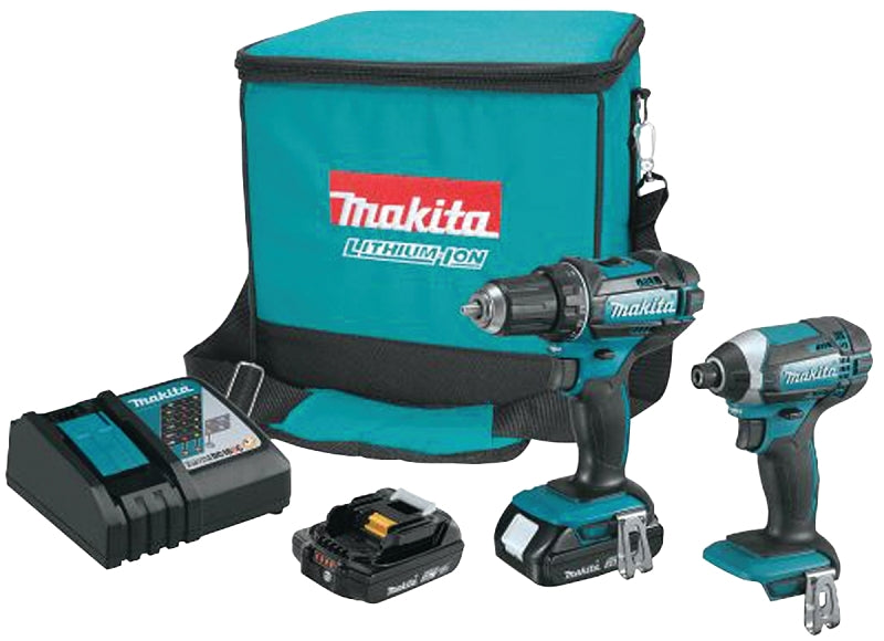 Makita CT225SYX Combination Tool Kit, Battery Included, 1.5 Ah, 18 V, Lithium-Ion