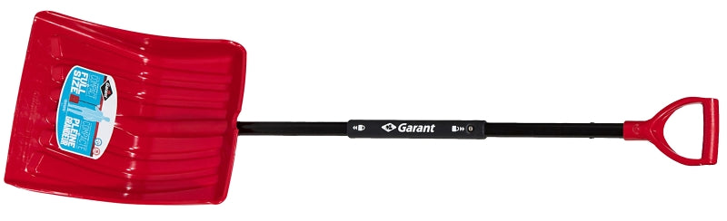 Garant GP139FSKD Snow Shovel, 14-1/2 in W Blade, 13.9 in L Blade, Poly Blade, 30-5/8 in OAL