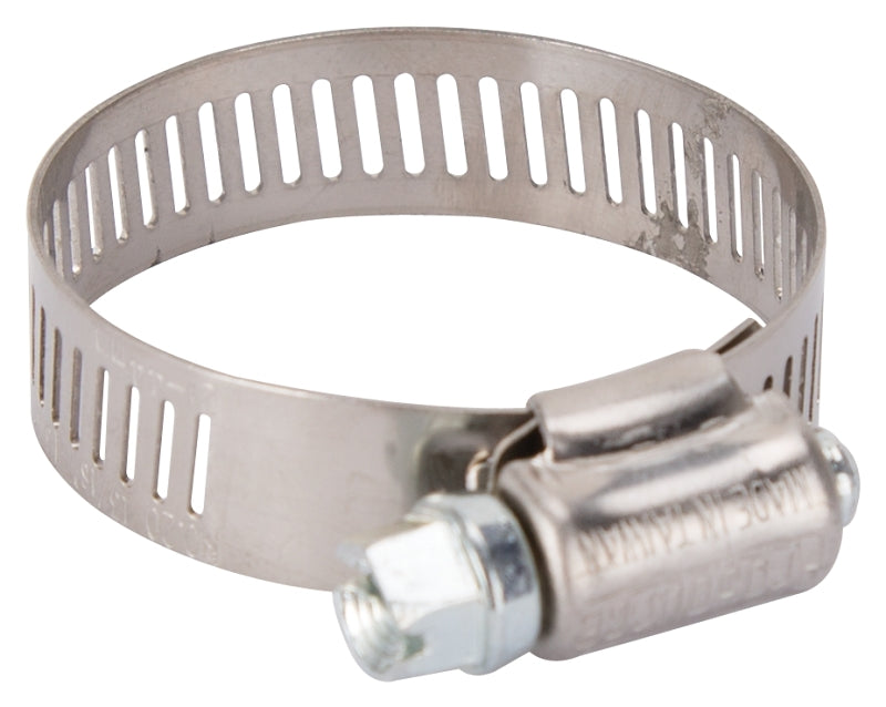 ProSource HCRAN20 Interlocked Hose Clamp, Stainless Steel, Stainless Steel