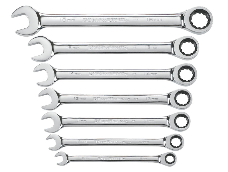 9417 WRNCH/RATCHET SET 7PC MET