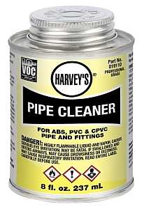 Harvey 19110-24 Pipe Cleaner, Liquid, Clear, 8 oz Can