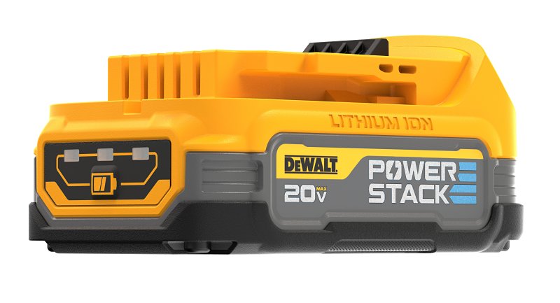 DeWALT POWERSTACK DCBP034-2 Compact Battery, 20 V Battery, 1.7 Ah, 2/PK