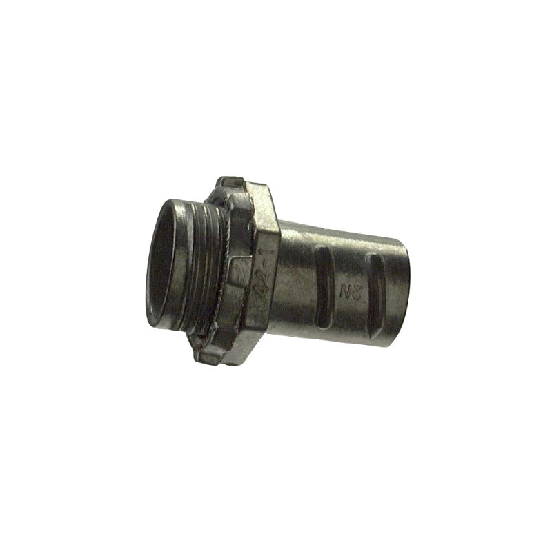 Halex 04410 Conduit Connector, 1 in Screw, Zinc