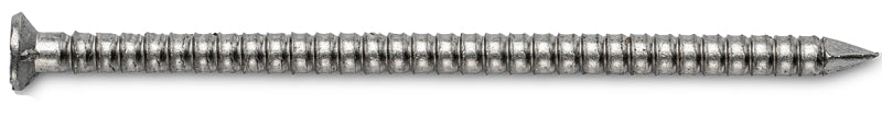 ProFIT 0241135 Siding Nail, 6D, 2 in L, 304 Stainless Steel, Checkered Brad Head, Ring Shank, 5 lb