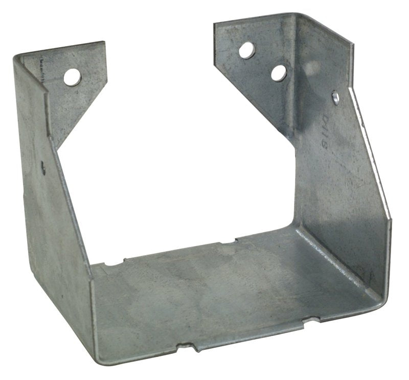 Simpson Strong-Tie HUC HUC44 Joist Hanger, 2-7/8 in H, 2-1/2 in D, 3-9/16 in W, 4 x 4 in, Steel, Galvanized