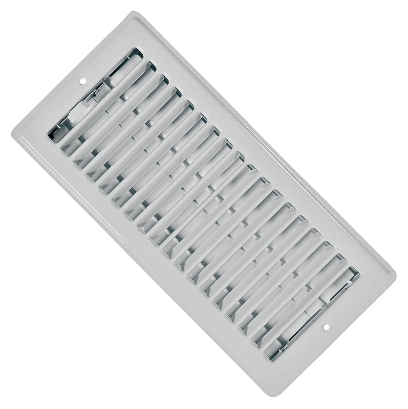 Imperial RG0128 Ceiling Register, 4-1/4 in L, 11-1/4 in W, Steel, White