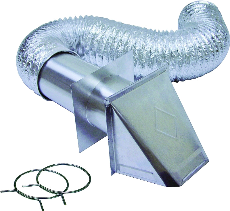 280 ALUM DUCT W/SPRING 4"X5'