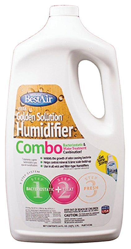 BestAir 246 Water Treatment Humidifier, Liquid, Clear, Pungent, 64 oz