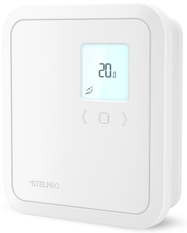 Stelpro ST302NP Non-Programmable Thermostat, 120/208/240 V, 12.5 A, 3000 W, 60 Hz, Mechanical Operation, White