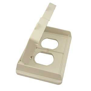 IPEX 020263 Receptacle Cover, PVC, White