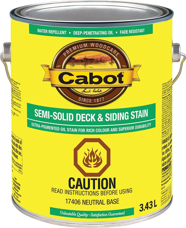 Cabot 17400 Series 17406C Deck and Siding Stain