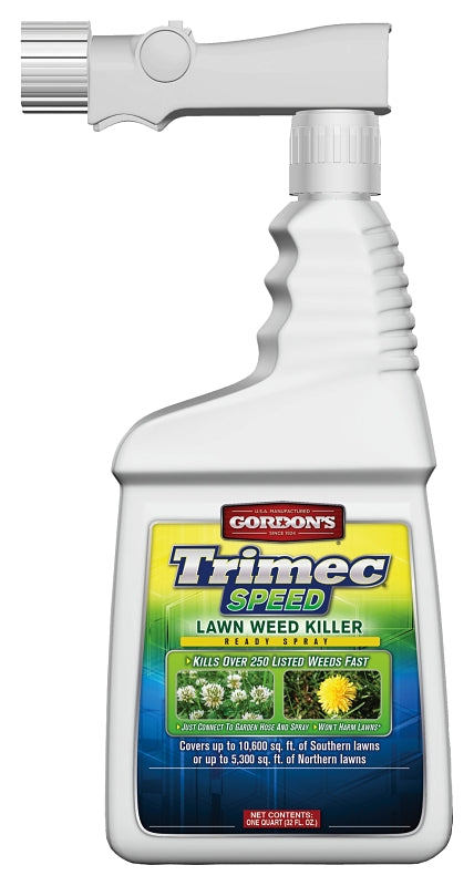 Gordon's Trimec 8101227 Weed Killer, Liquid, Spray Application, 1 qt