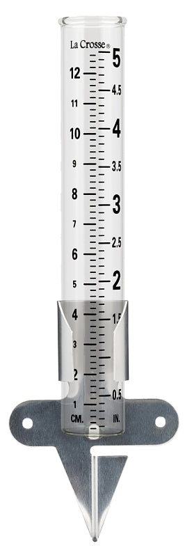 La Crosse 704-1514 Rain Gauge, 5 in