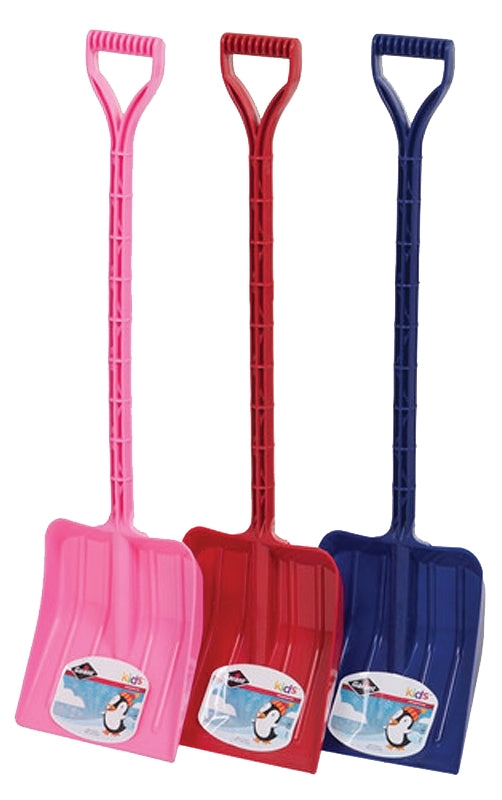 Garant GKPS09D12 Kid's Snow Shovel, 9 in W Blade, 10-3/8 in L Blade, Square point Blade, Polyethylene Blade, 38 OAL