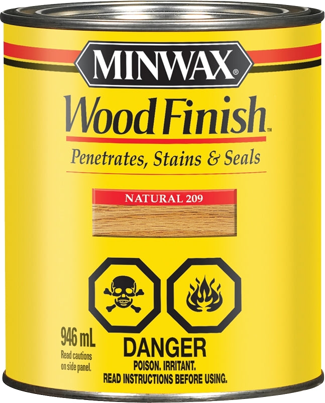 Minwax 209034444 Wood Stain, Natural, Liquid, 946 mL, Can