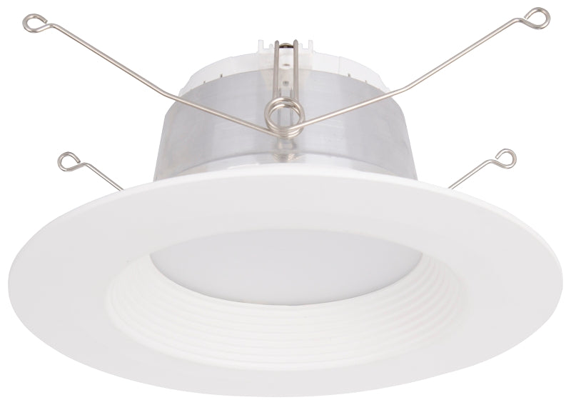 Boston Harbor DL6-096-5K Retrofit Trim, Recessed Lighting Kits, Plastic, Bright White, White, 1-Piece