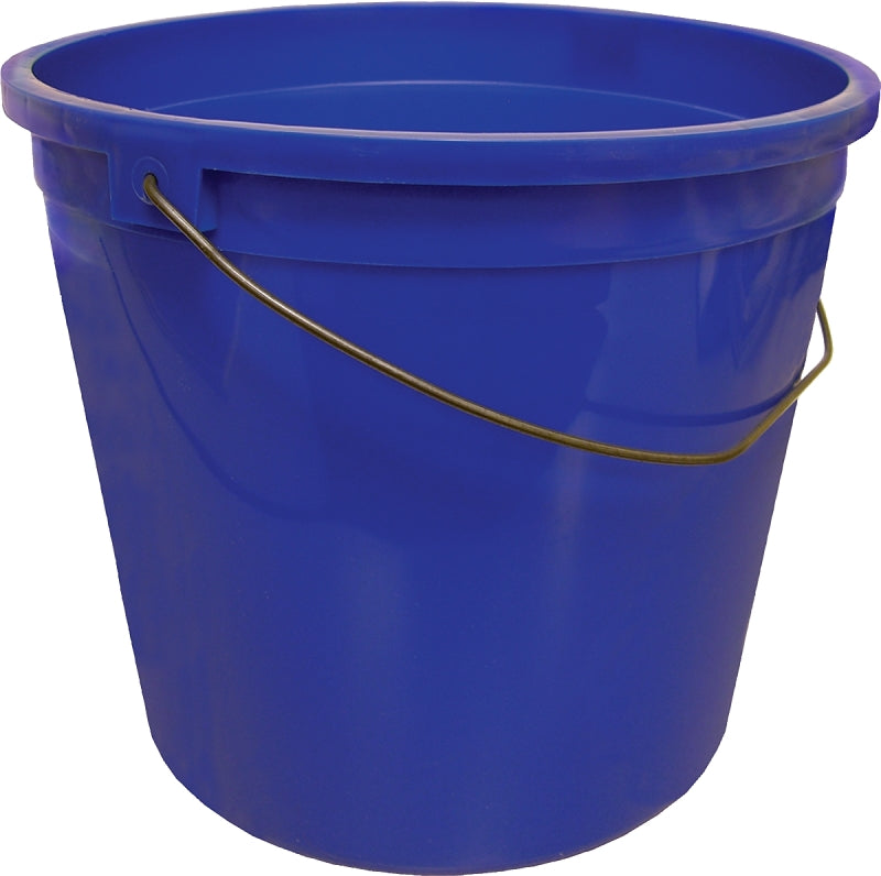 ENCORE Plastics 20320 Paint Pail, 10 qt Capacity, Plastic, Blue