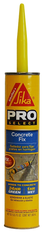 Sikaflex 515318 Concrete Fix, Gray, 10.1 oz Cartridge