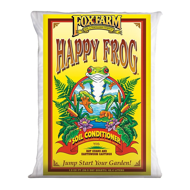 Happy Frog HFSC1.5 Soil Conditioner, Brown, Earthy, 1.5 cu-ft Bag