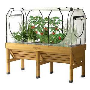 VegTrug Classic MGKIT1244 Greenhouse Frame and Multi-Cover Set, Steel Frame/Polyethylene Cover, Clear