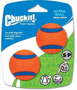 Chuckit! 17020 Dog Toy, S, Rubber, Blue/Orange