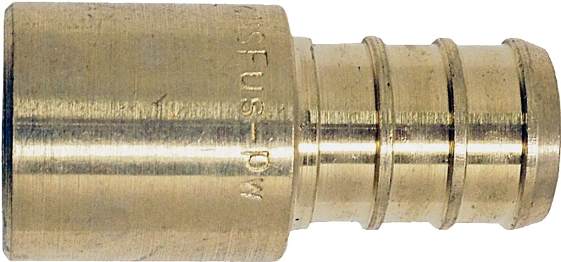 Apollo CPXMS1212 Pipe Adapter, 1/2 in, PEX x Male Solder, Brass