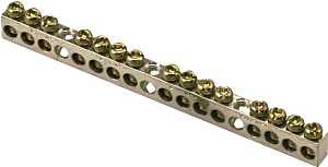 Square D PK15GTACP Ground Bar Kit, 15 -Terminal, Aluminum