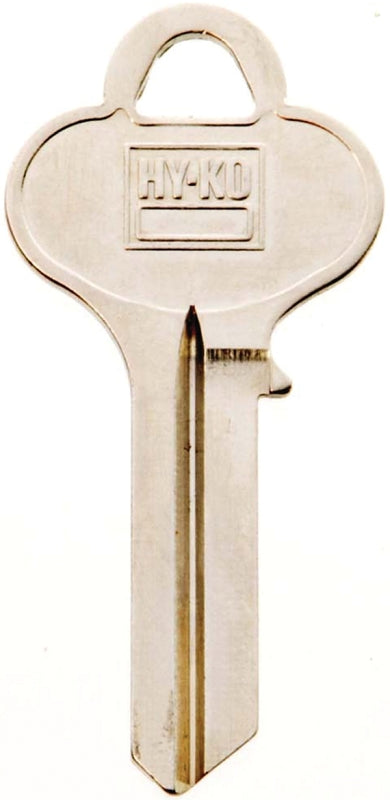 Hy-Ko 11010LO1 Key Blank, Brass, Nickel, For: Lori Cabinet, House Locks and Padlocks