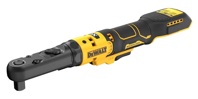 DeWALT 20V MAX XR DCF510B Cordless Ratchet, Tool Only, 20 VDC, 3/8, 1/2 in Drive, Square Drive, 0 to 300 rpm Speed