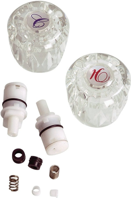 Danco 39684 Faucet Repair Trim Kit, Complete, Clear, For: Valley Faucets