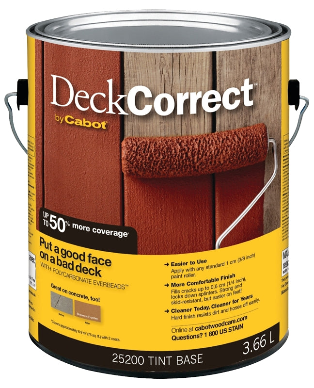 Cabot Deck Correct 25200 Series 142.0025200.007 Deck Stain, Liquid, 1 gal, Can