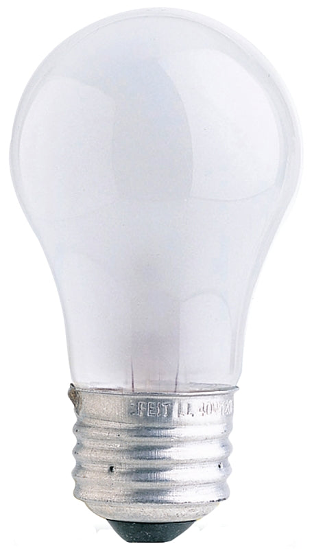 Feit Electric BP40A15/CAN Incandescent Bulb, 40 W, A15 Lamp, Medium E26 Lamp Base, 2700 K Color Temp