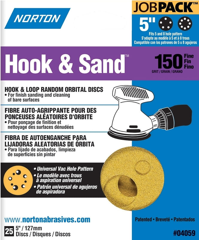 04059 DISC SAND H/L 5XUH 150