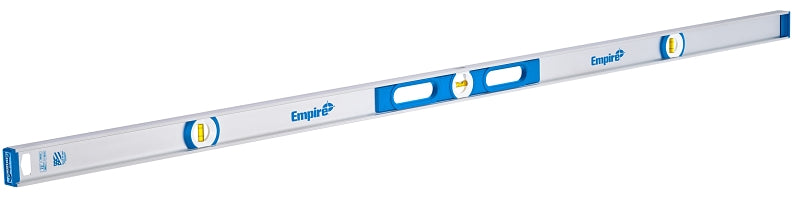 Empire 500 Series 500.72 I-Beam Level, 72 in L, 3-Vial, Aluminum, Blue