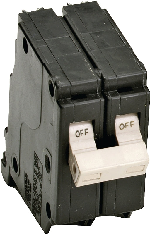 Cutler-Hammer CHF220 Circuit Breaker with Flag, Mini, Type CHF, 20 A, 2 -Pole, 120/240 V, Instantaneous Trip