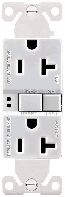 GF20W RCPT DPLX GFCI ST20A WH