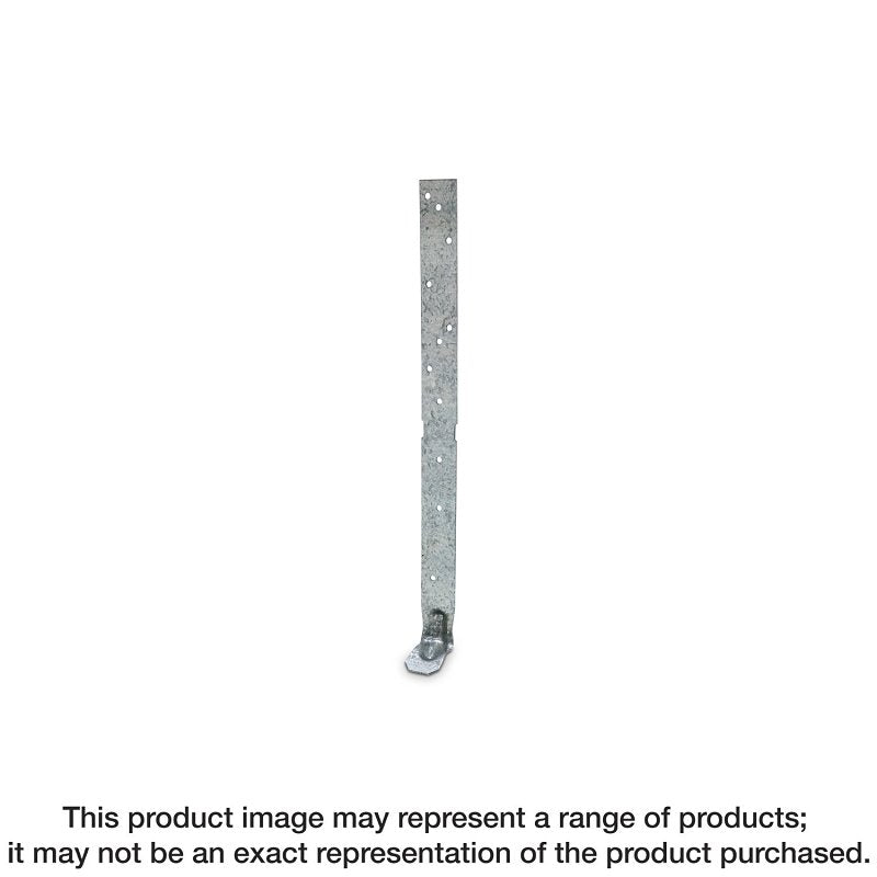 Simpson Strong-Tie META META16 Truss Anchor, 12 in L, Steel, Zinc Galvanized