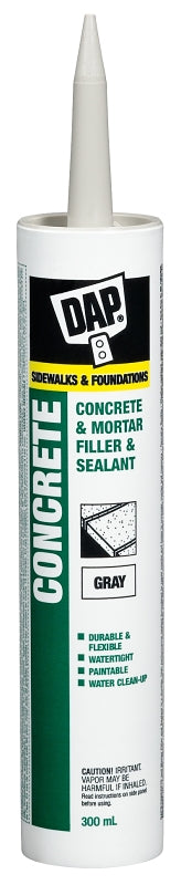 DAP 70618 Concrete Sealant, Gray, 300 mL Cartridge