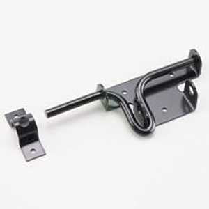 303FB-R BLACK SLD. LATCH GATE